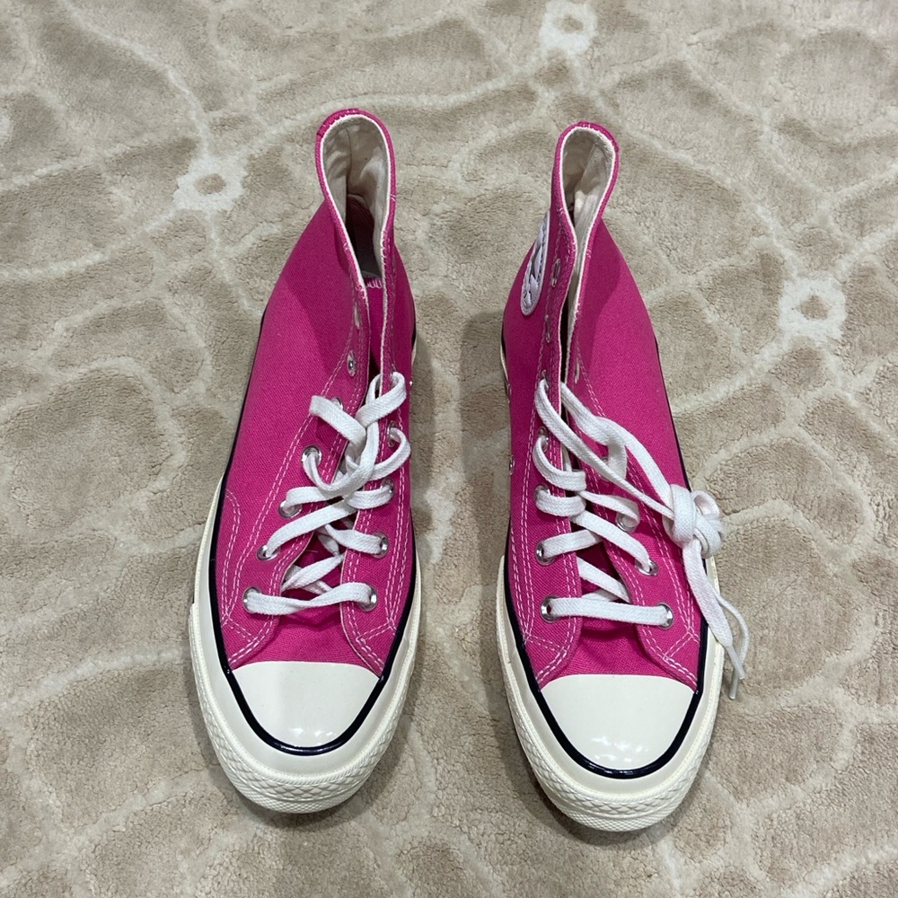 BNWT Hot Pink Fuschia Chuck 70 High-Top Converse Sneakers